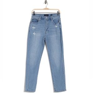 LUCKY BRAND- Drew Distressed Straight Mom Jeans